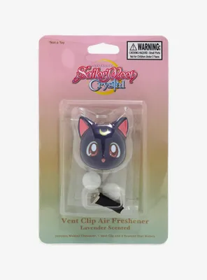 Sailor Moon Crystal Luna 3D Head Vent Clip Lavender Scented Air Freshener