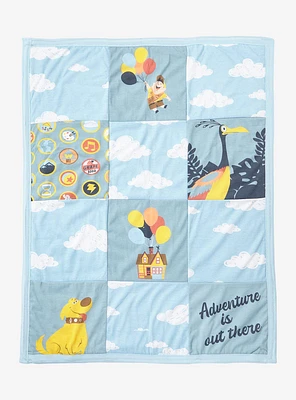 Disney Pixar Up Characters Quilt Baby Blanket - BoxLunch Exclusive