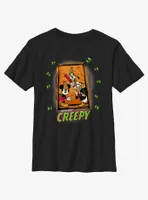 Disney100 Halloween Mickey's Gang Let's Get Creepy Youth T-Shirt