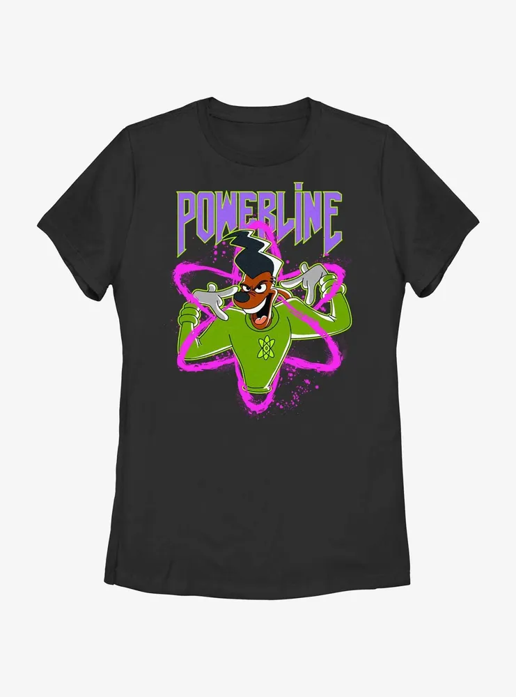Disney Goofy I Have Power Womens T-Shirt