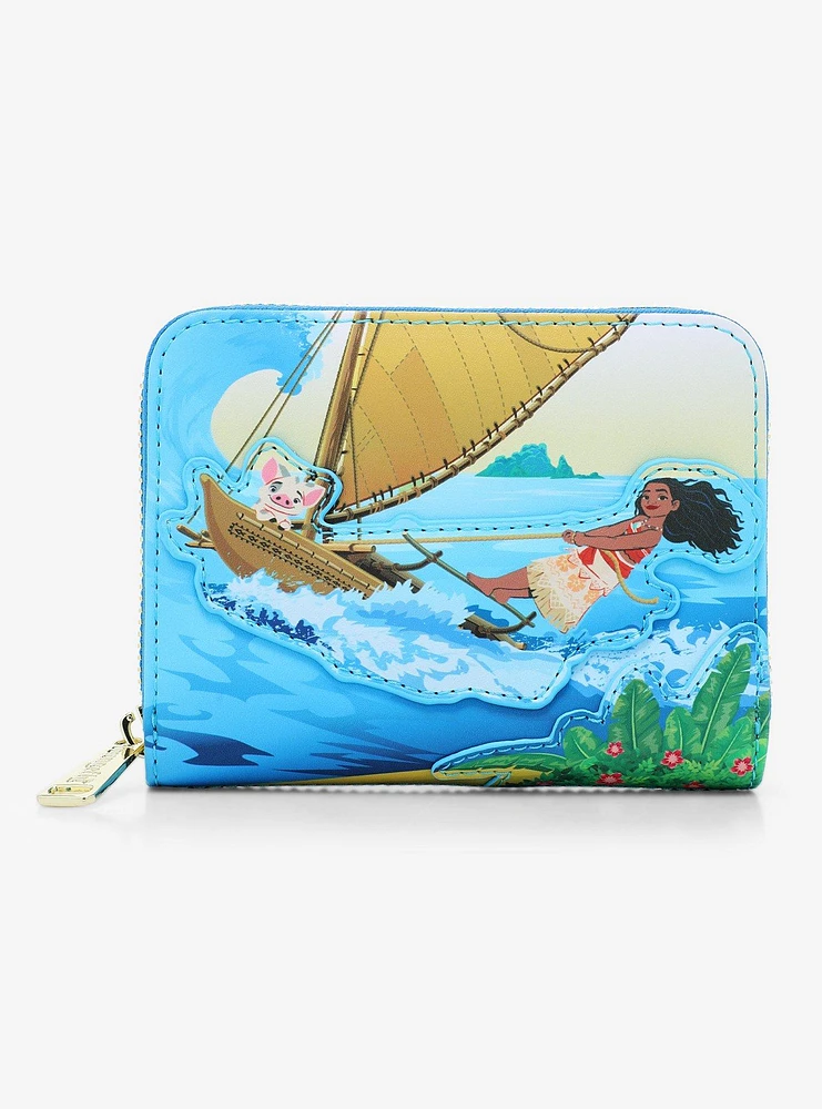 Loungefly Disney Moana Pua Canoe Wallet