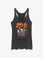 Rooster Fighter Metal Keiji Womens Tank Top