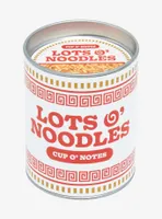 Fred Roll o’ Notes Lots o’ Noodles Cup o’ Notes Sticky Note Roll