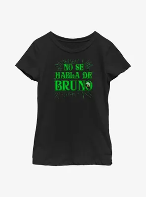 Disney Pixar Encanto No Se Habla De Bruno Youth Girls T-Shirt