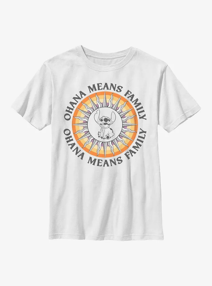 Disney Lilo & Stitch Ohana Sun Youth T-Shirt