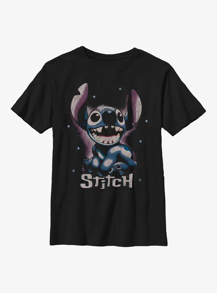 Disney Lilo & Stitch Distressed Youth T-Shirt