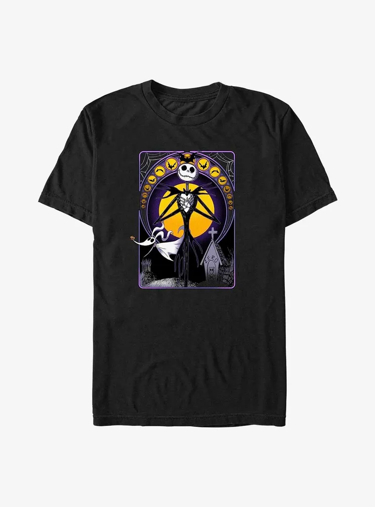 Disney The Nightmare Before Christmas Jack Nouveau Big & Tall T-Shirt