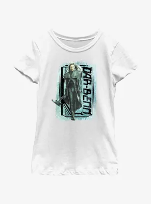 Marvel The Marvels Dar-Benn Poster Youth Girls T-Shirt