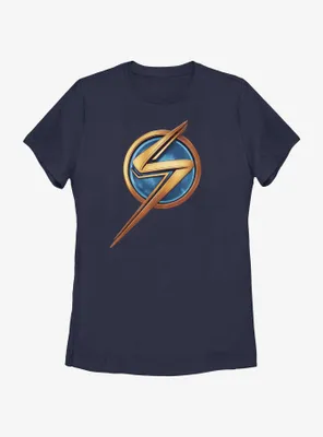 Marvel The Marvels Ms. Logo Womens T-Shirt