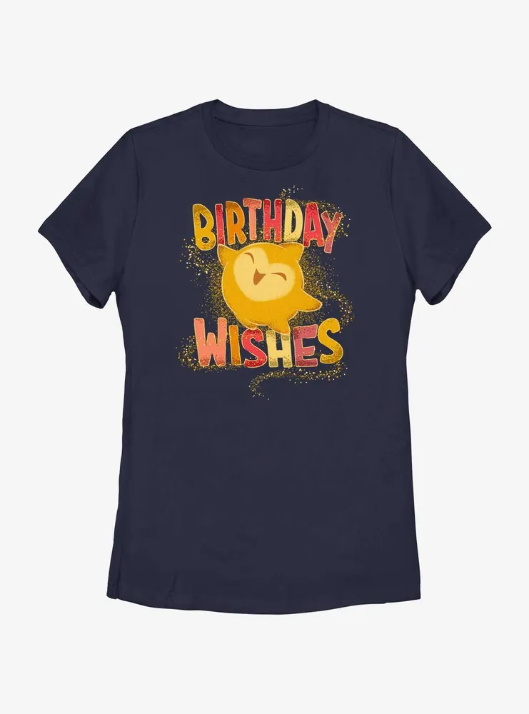 Disney Wish Birthday Star Wishes Womens T-Shirt