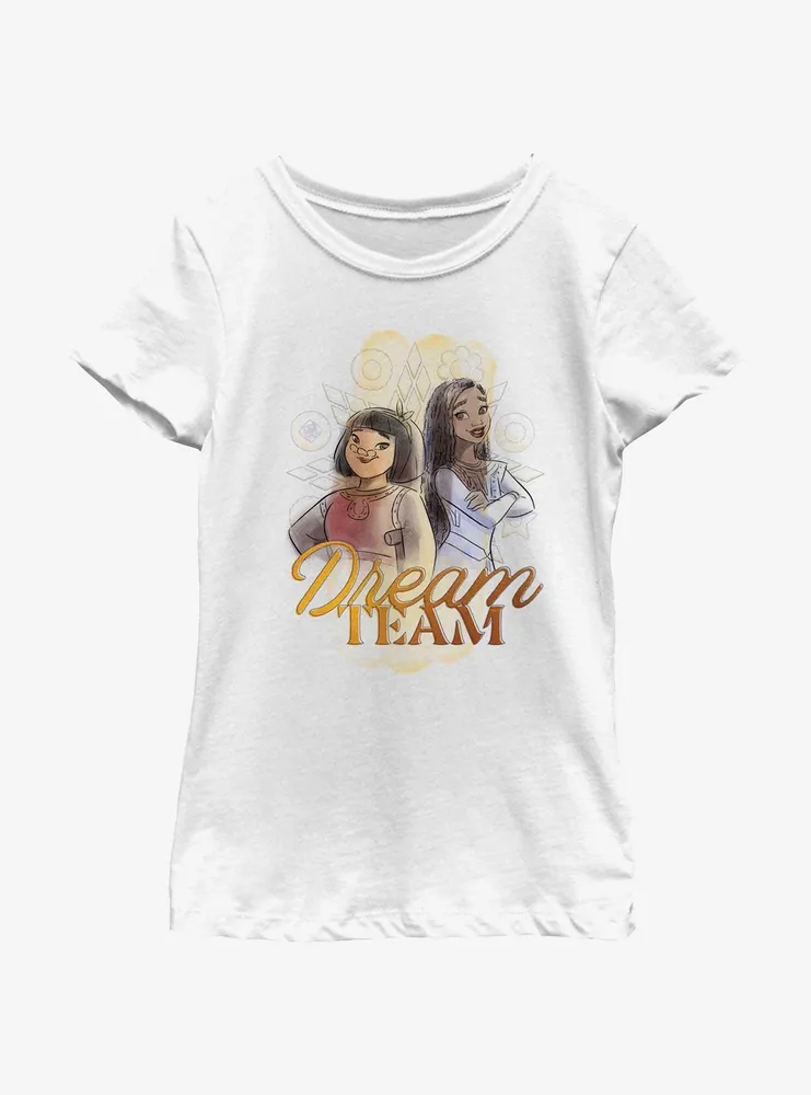 Disney Wish Dream Team Youth Girls T-Shirt