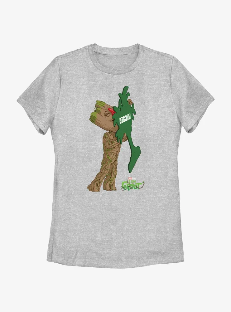 Marvel I Am Groot Pine Tree Car Freshener Womens T-Shirt