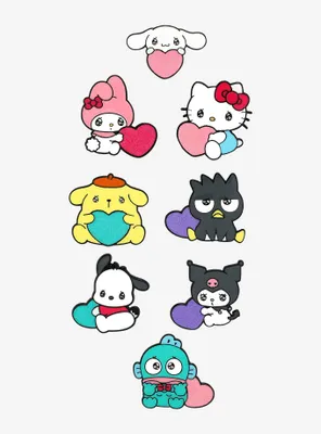 Sanrio Hello Kitty and Friends Emo Kyun Blind Box Enamel Pin - BoxLunch Exclusive