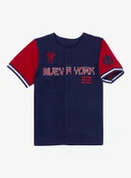 Marvel Spider-Man: Across the Spider-Verse Miguel O'Hara Toddler Baseball Jersey — BoxLunch Exclusive
