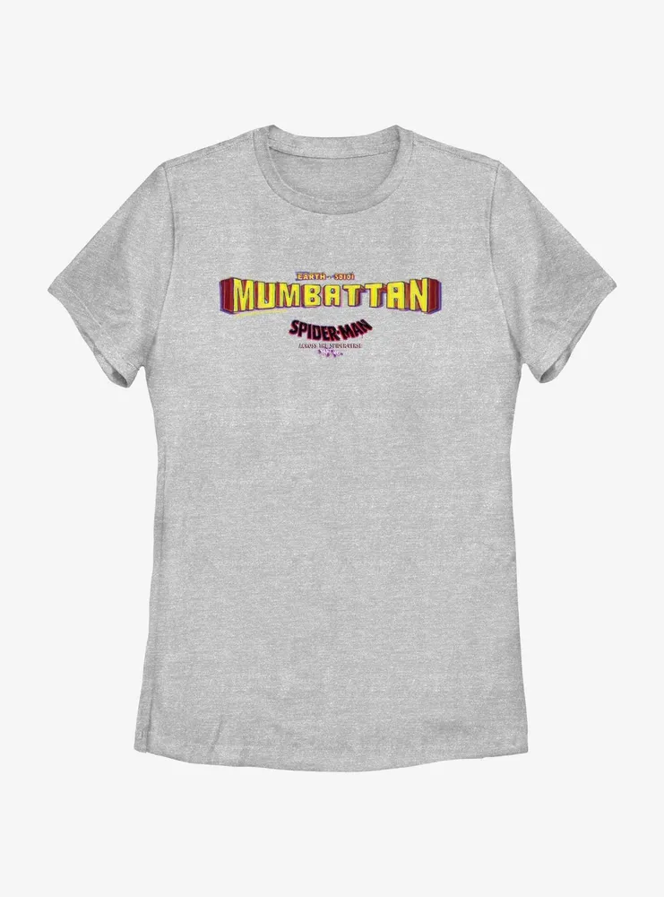 Marvel Spider-Man: Across The Spider-Verse Mumbattan Earth-50101 Womens T-Shirt