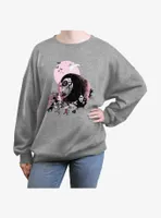 Disney The Nightmare Before Christmas Scare Group Womens Oversized Sweatshirt