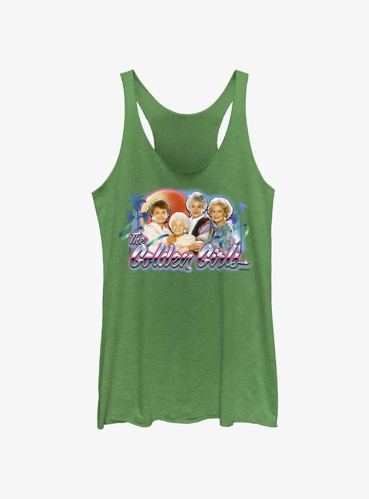 The Golden Girls Retro Wave Gals Womens Tank Top