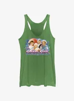 The Golden Girls Retro Wave Gals Womens Tank Top