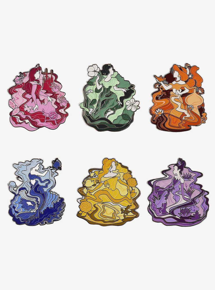 Disney Princess Monochrome Blind Box Enamel Pin — BoxLunch Exclusive