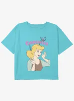 Disney Cinderella Pretty Girls Youth Crop T-Shirt