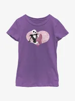 Disney Nightmare Before Christmas Love You To Death Youth Girls T-Shirt