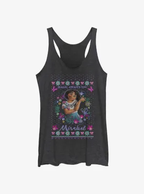 Disney Encanto Mirabel Ugly Holiday Womens Tank Top