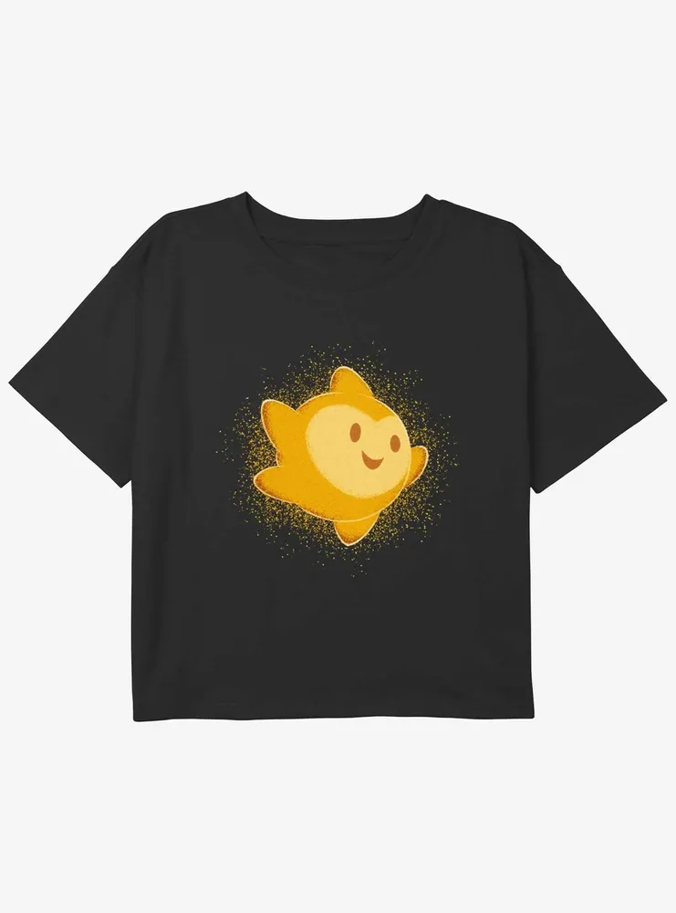 Disney Wish Star Girls Youth Crop T-Shirt