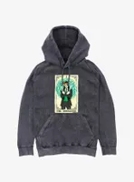 Marvel Loki Trickster Tarot Mineral Wash Hoodie