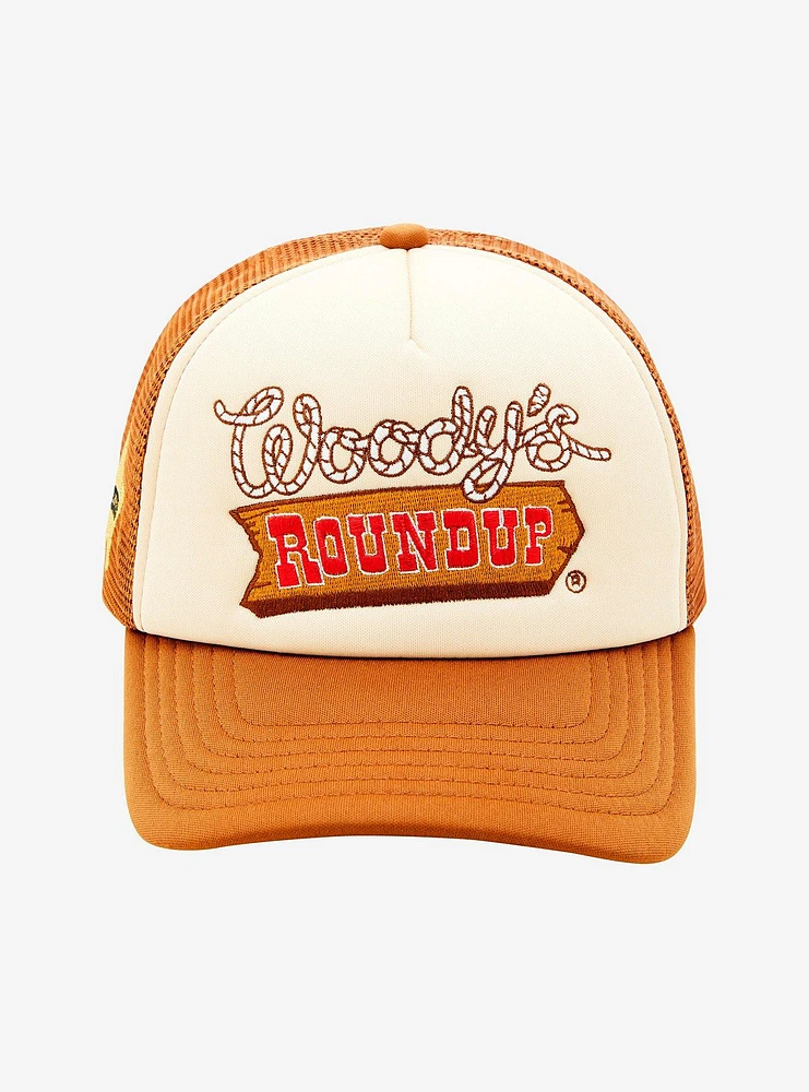 Disney Pixar Toy Story Woody's Roundup Trucker Cap - BoxLunch Exclusive