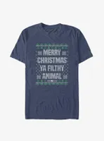 Home Alone Merry Christmas Filthy Animal Ugly Big & Tall T-Shirt