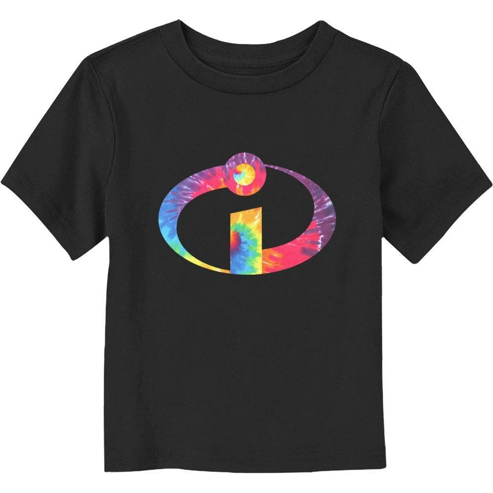 Disney Pixar The Incredibles Tie-Dye Logo Toddler T-Shirt