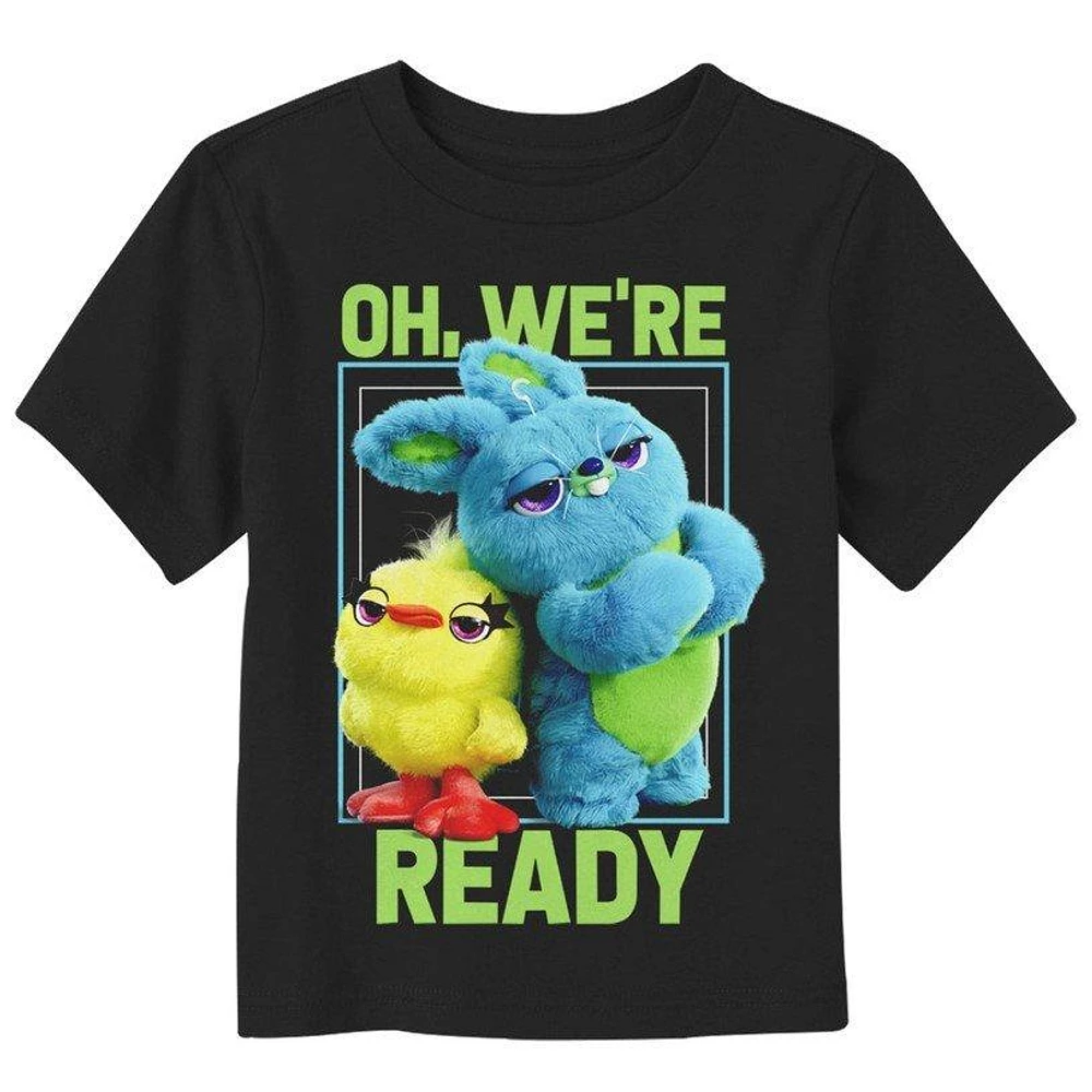 Disney Pixar Toy Story Ducky & Bunny We're Ready Toddler T-Shirt