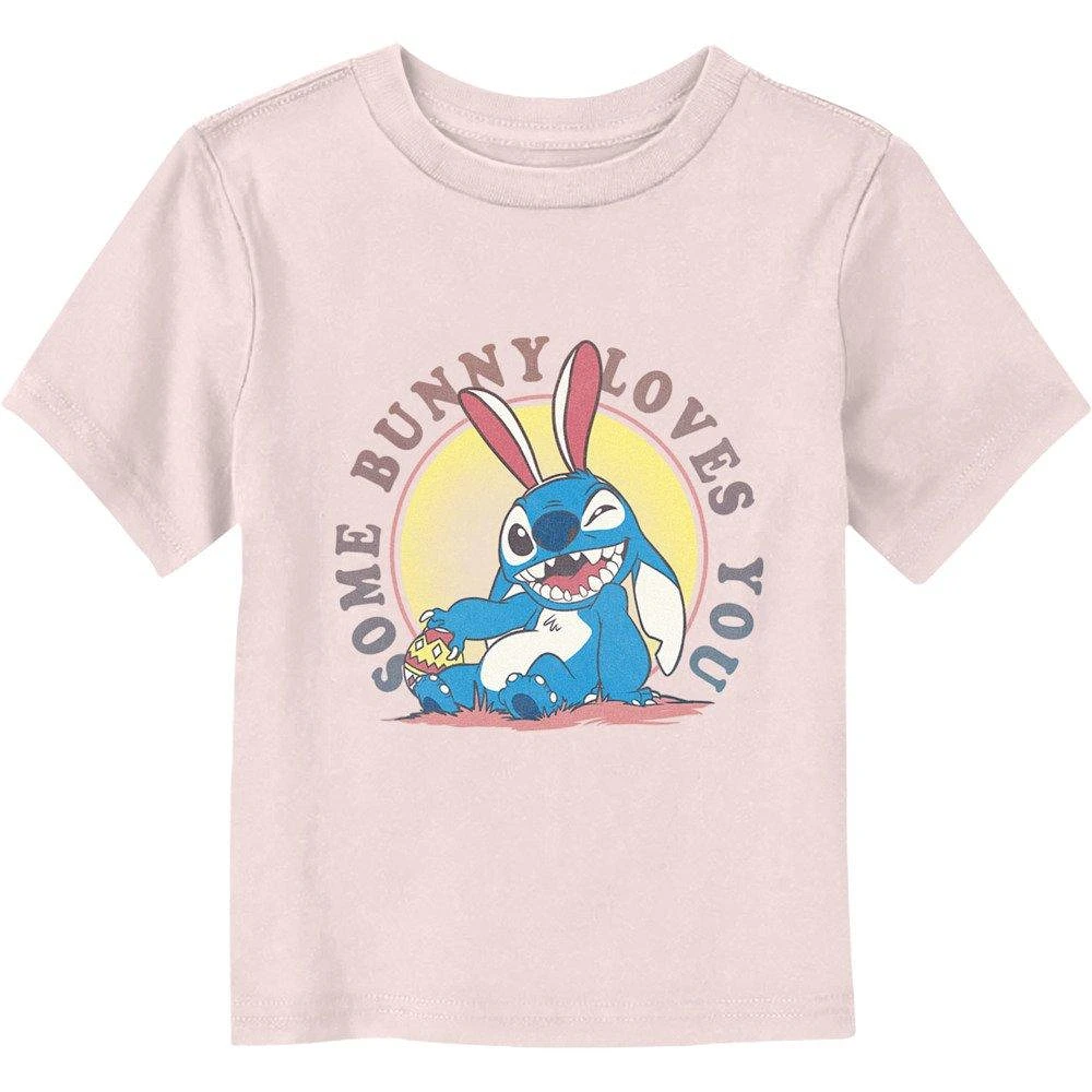 Disney Lilo & Stitch Some Bunny Loves You Toddler T-Shirt