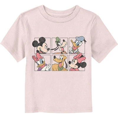 Disney Mickey Mouse And Friends Grid Toddler T-Shirt