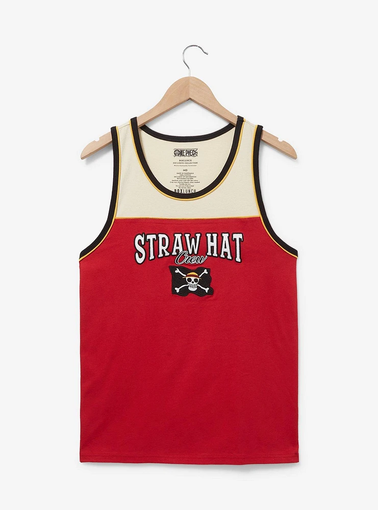 One Piece Straw Hat Crew Panel Tank - BoxLunch Exclusive