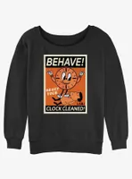 Marvel Loki Miss Minutes Says Behave Womens Slouchy Sweatshirt