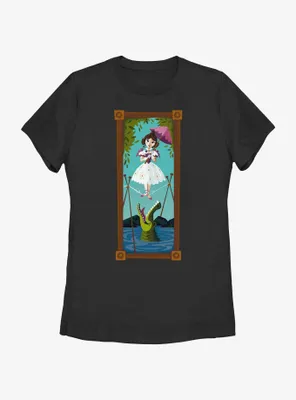 Disney The Haunted Mansion Sally Slater Tightrope Walker Portrait Womens T-Shirt BoxLunch Web Exclusive