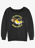 Cheetos Chester Not Easy Being Cheesy Womens Slouchy Sweatshirt