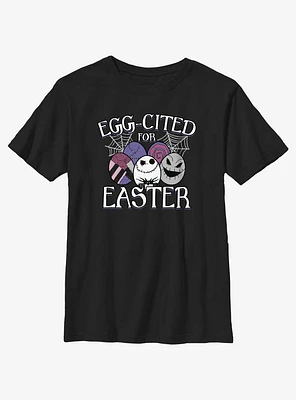 Disney The Nightmare Before Christmas Eggcited For Easter Youth T-Shirt