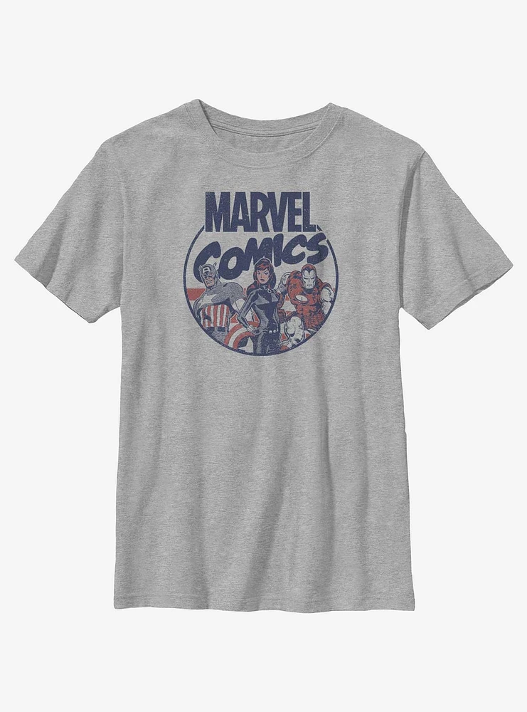 Marvel Comics Icon Logo Youth T-Shirt