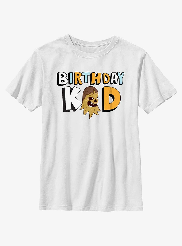 Star Wars Birthday Kid Chewbacca Youth T-Shirt