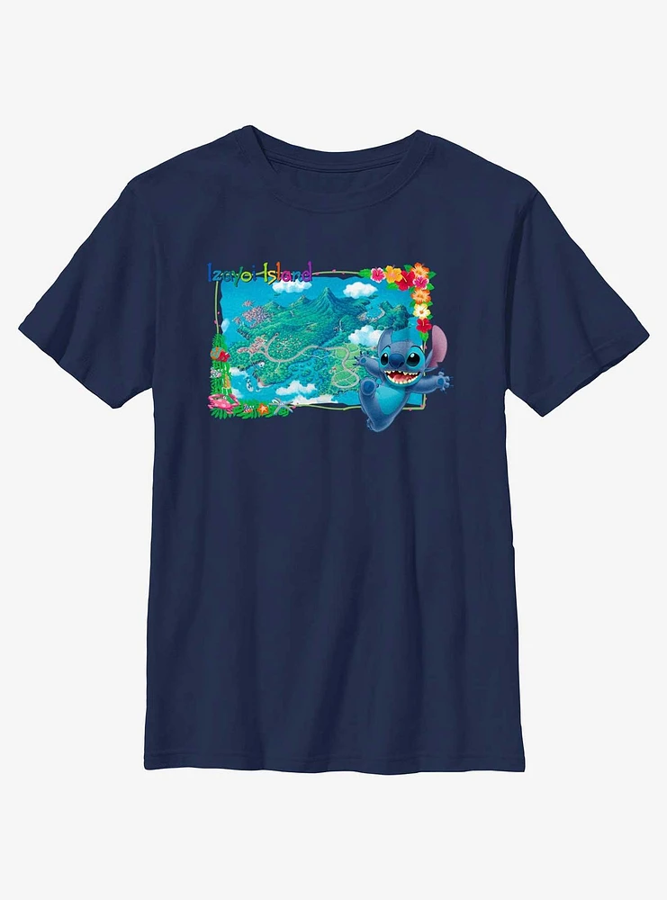 Disney Lilo & Stitch Izayoi Island Youth T-Shirt