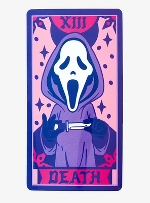 Ghostface Death Tarot Card Sticker