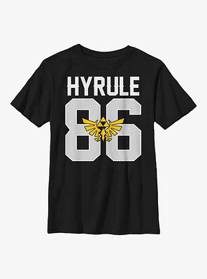 The Legend of Zelda Hyrule 86 Sport Style Youth T-Shirt