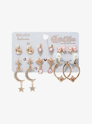Pretty Guardian Sailor Moon Celestial Icons Earring Set - BoxLunch Exclusive