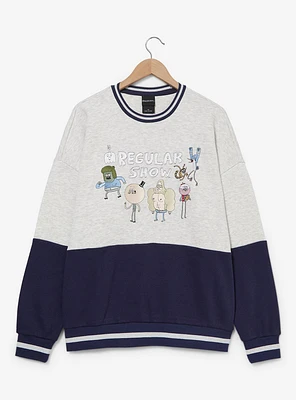 Regular Show Group Portrait Panel Crewneck - BoxLunch Exclusive