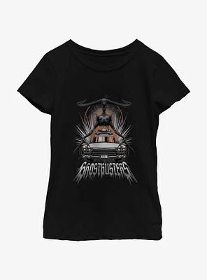 Ghostbusters Tall Dark and Horny at 12 o'clock Youth Girls T-Shirt