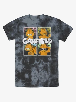 Garfield Street Cat Tie-Dye T-Shirt