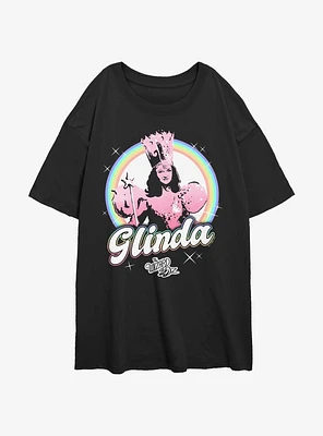 Wizard Of Oz Rainbow Glinda Oversized T-Shirt
