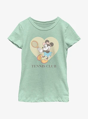 Disney Minnie Mouse Tennis Club Youth Girls T-Shirt